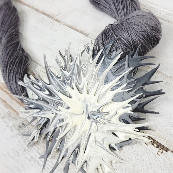 Unique Designer Transparente Statement Necklace - Picture 8 of 11